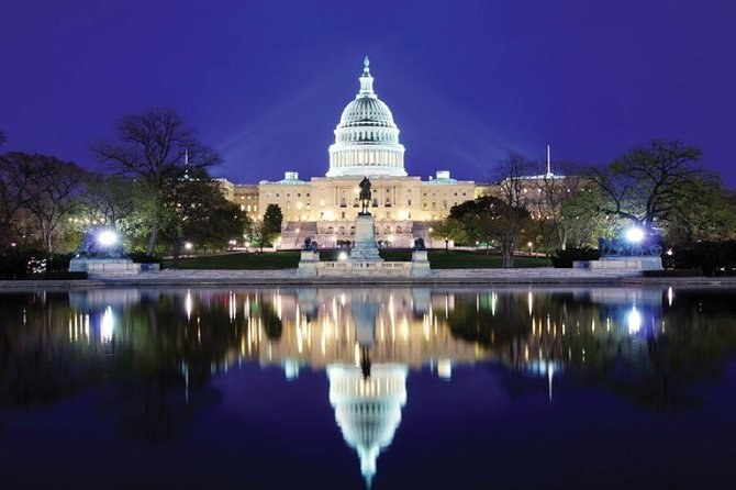 DC Monuments Night Tour with 10+ Stops, National Mall, Tickets
